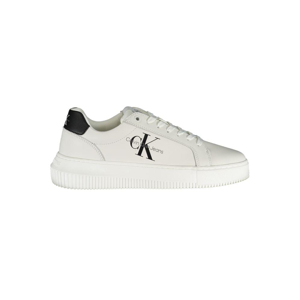 Calvin Klein Eco-Chic White Sneakers with Contrast Details - Arichezz.store