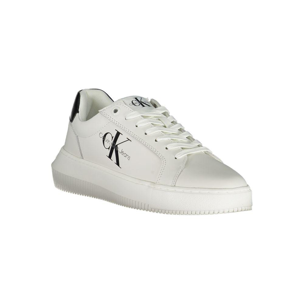 Calvin Klein Eco-Chic White Sneakers with Contrast Details - Arichezz.store