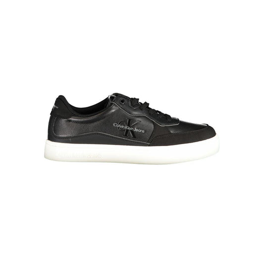 Calvin Klein Sleek Black Sports Sneakers with Contrast Details - Arichezz.store