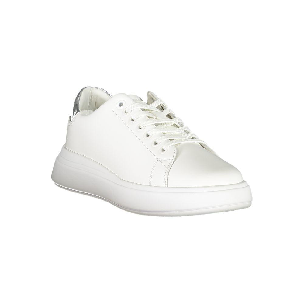 Calvin Klein Chic White Sneakers with Contrast Details - Arichezz.store