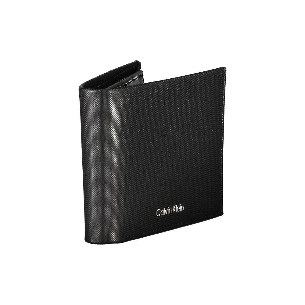 Calvin Klein Elegant Black Leather Wallet with RFID Blocking - Arichezz.store