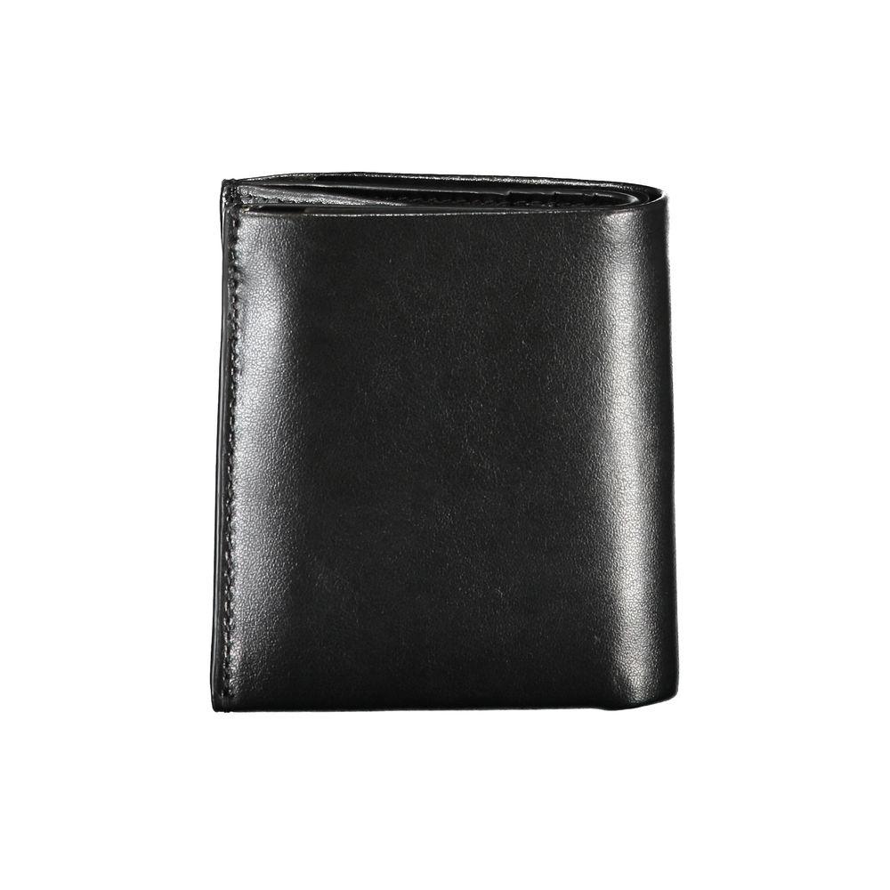 Calvin Klein Sleek Black Leather RFID Wallet - Arichezz.store