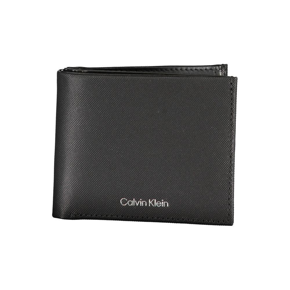 Calvin Klein Elegant Black Leather Wallet with RFID Block - Arichezz.store