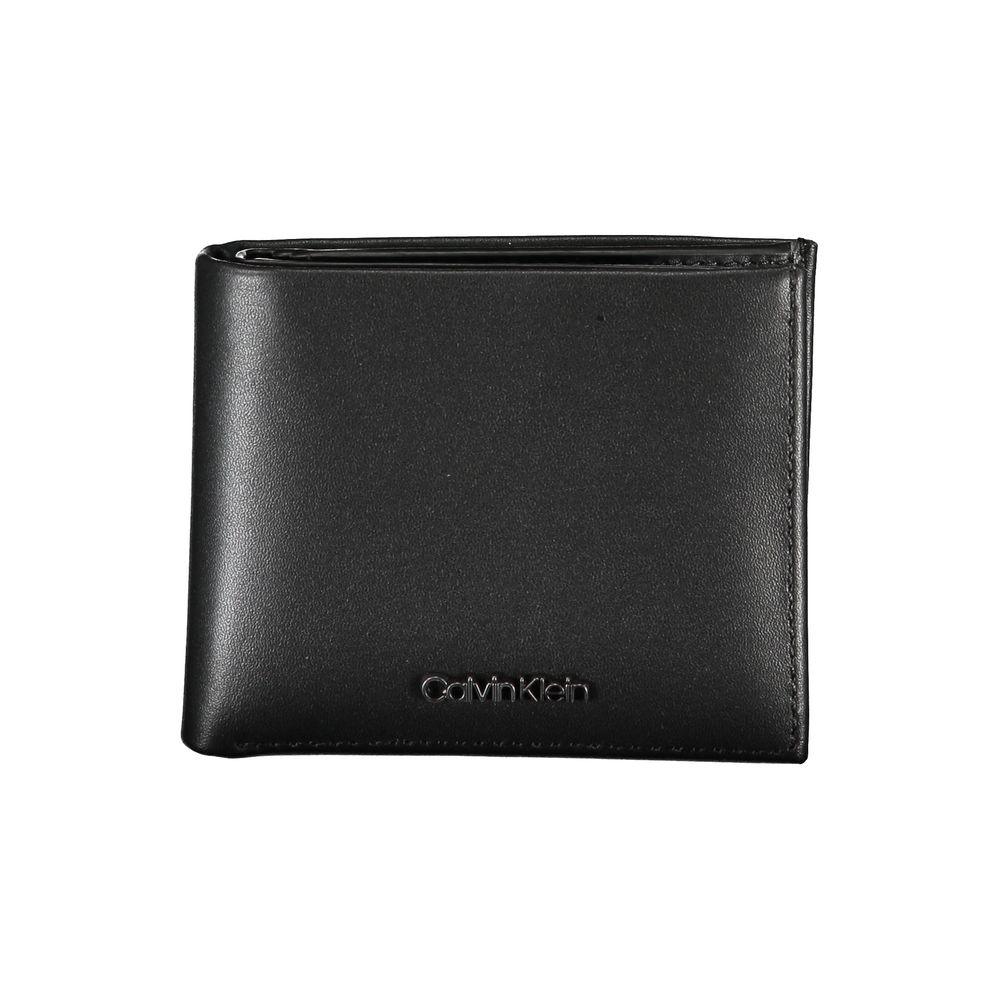 Calvin Klein Sleek Leather Bi-Fold Wallet with RFID Block - Arichezz.store