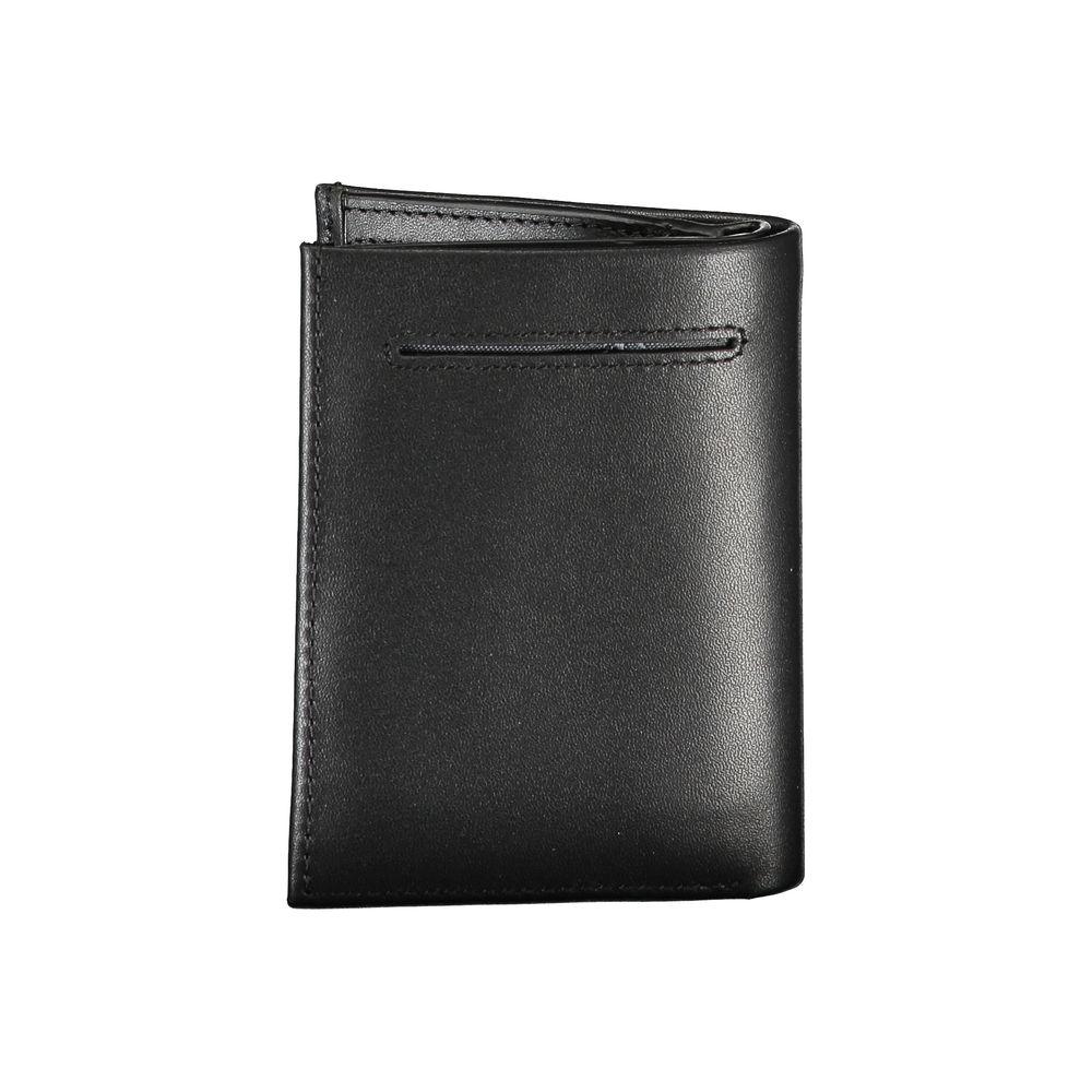 Calvin Klein Sleek Black Leather RFID Wallet - Arichezz.store