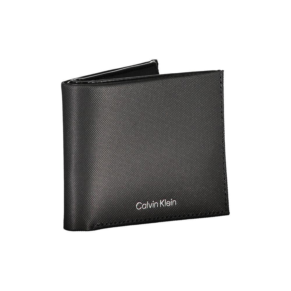 Calvin Klein Elegant Black Leather Wallet with RFID Block - Arichezz.store