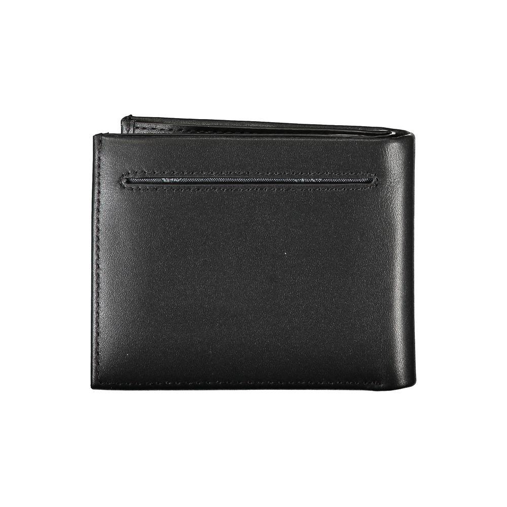 Calvin Klein Sleek Leather Bi-Fold Wallet with RFID Block - Arichezz.store