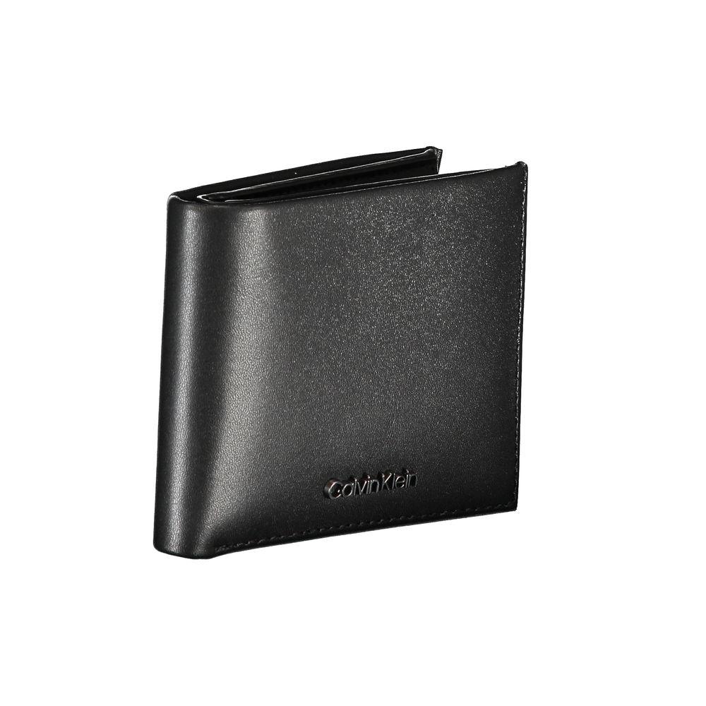 Calvin Klein Sleek Leather Bi-Fold Wallet with RFID Block - Arichezz.store