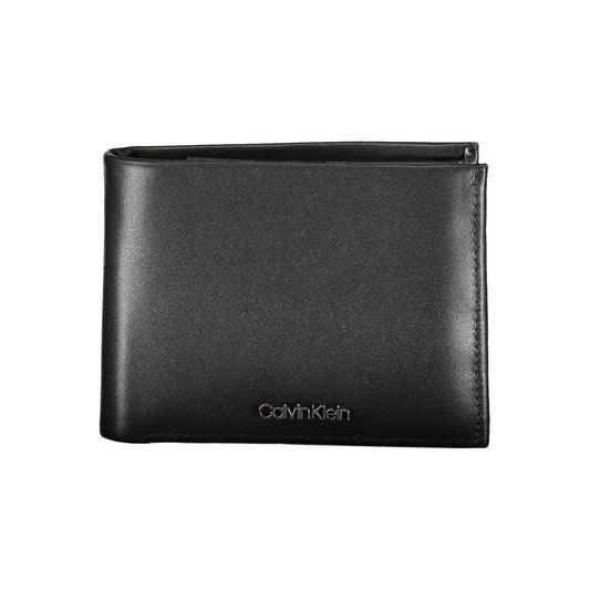 Calvin Klein Sleek Black Leather Wallet for Men - Arichezz.store