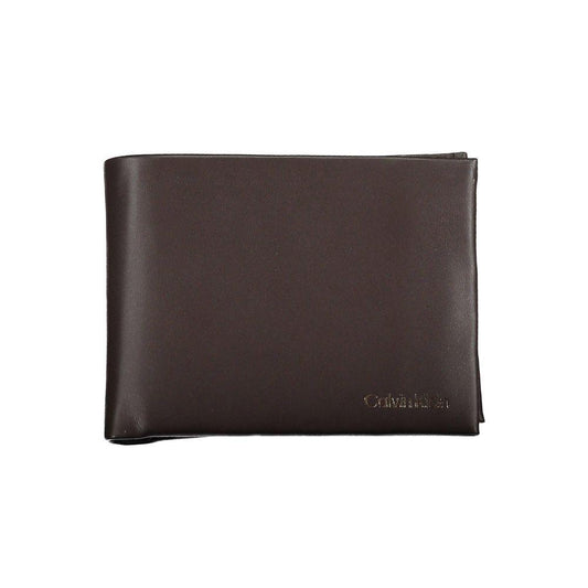 Calvin Klein Elegant Leather Dual-Compartment Wallet - Arichezz.store