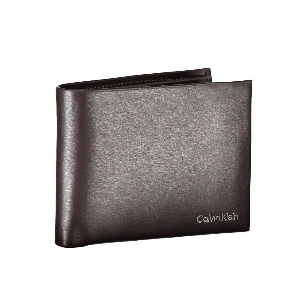 Calvin Klein Elegant Leather Dual-Compartment Wallet - Arichezz.store