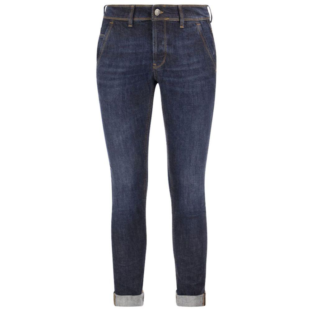 Dondup Sleek Skinny Fit Dark Blue Jeans - Arichezz.store