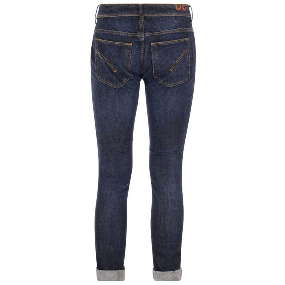 Dondup Sleek Skinny Fit Dark Blue Jeans - Arichezz.store