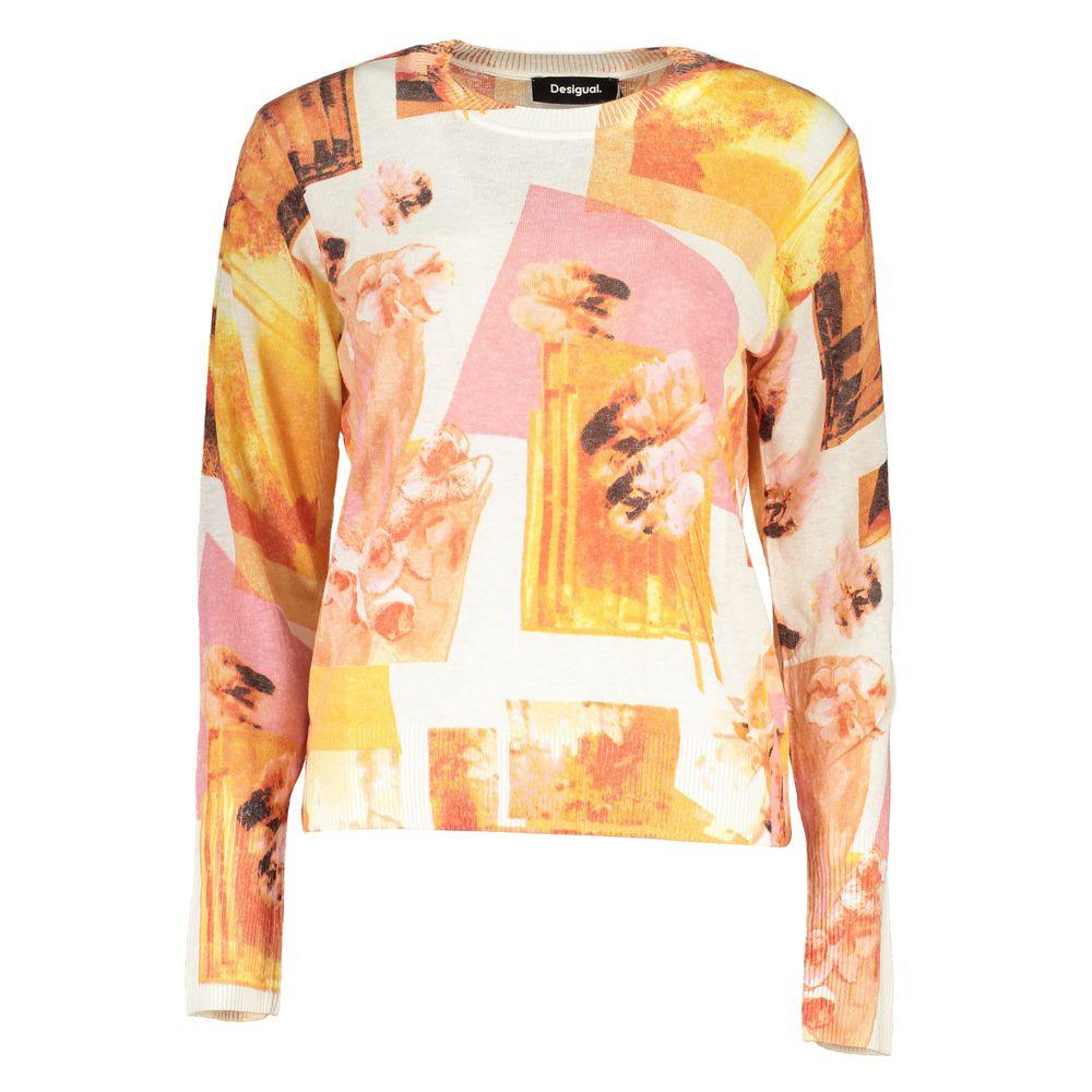 Desigual High Neck Contrast Detail Sweater - Arichezz.store