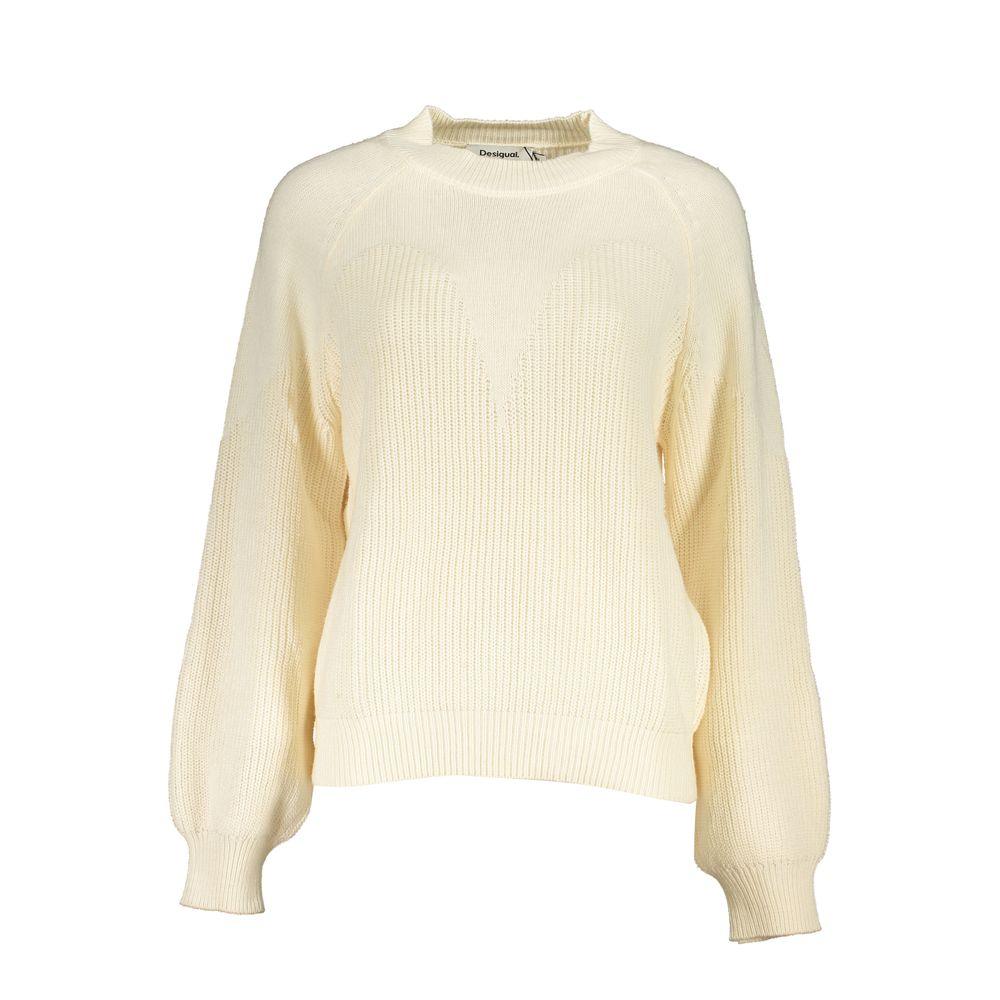 Desigual Chic Turtleneck Sweater with Contrast Details - Arichezz.store