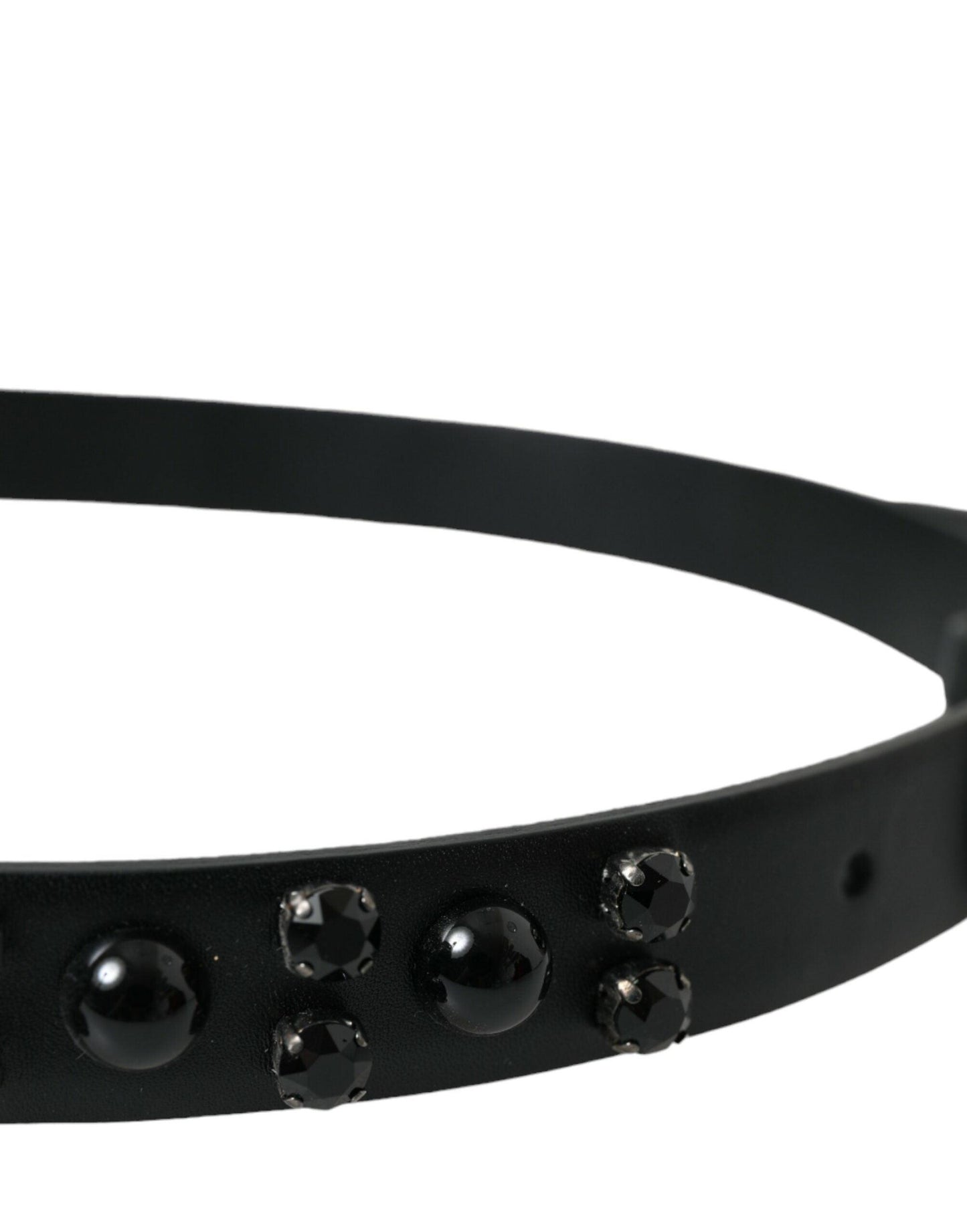 Dolce & Gabbana Engraved Logo Leather Waist Belt - Arichezz.store