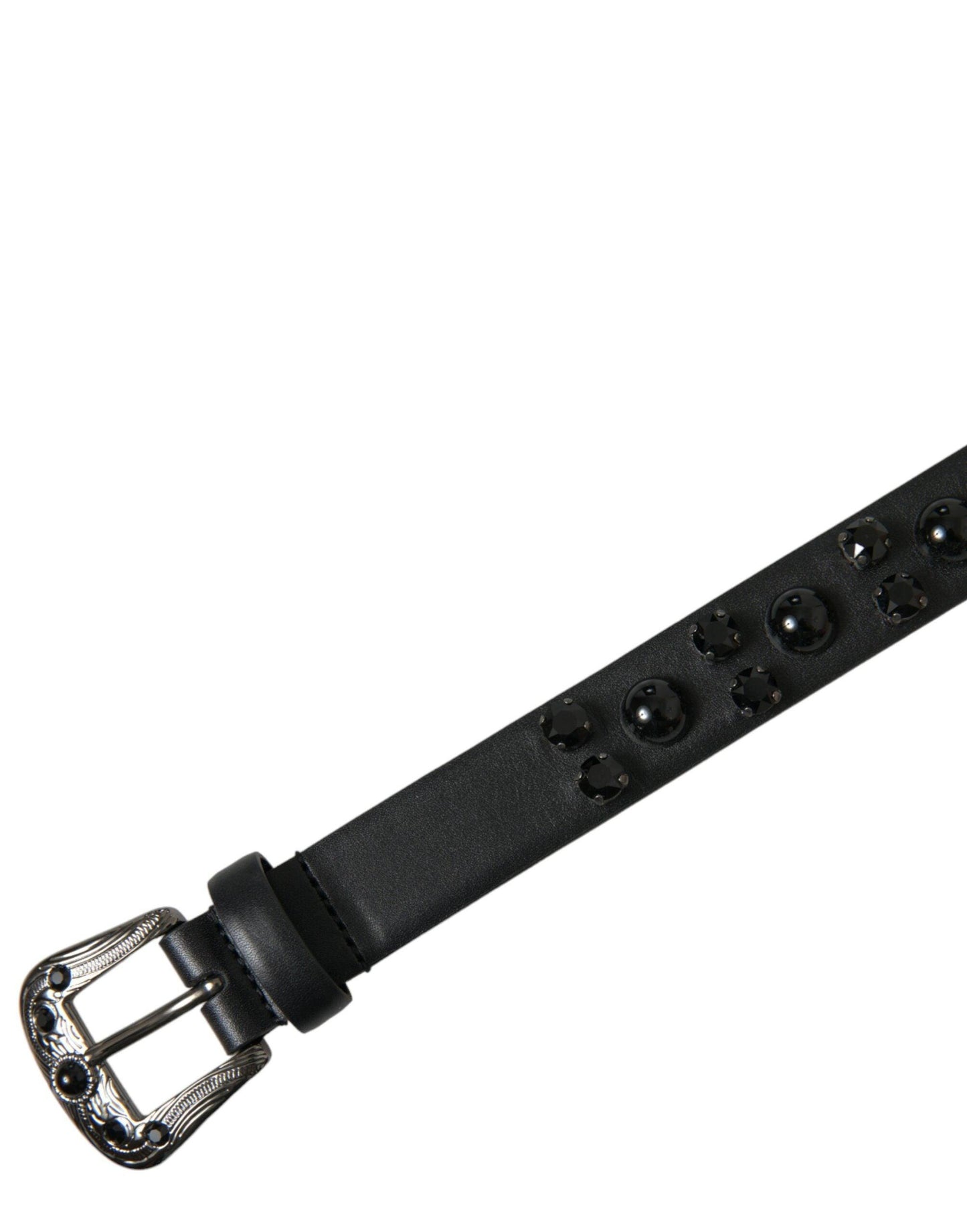 Dolce & Gabbana Engraved Logo Leather Waist Belt - Arichezz.store