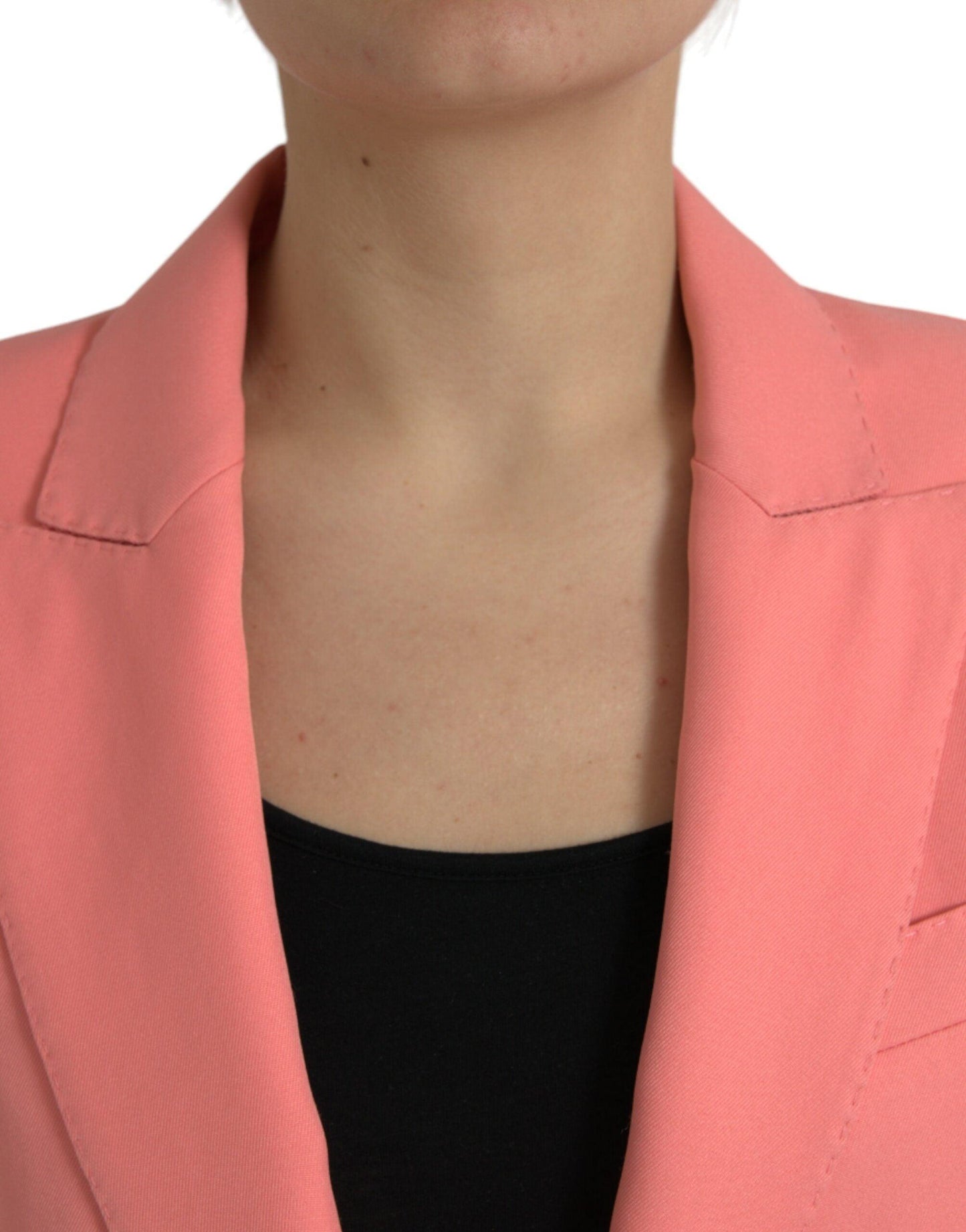 Dolce & Gabbana Chic Pink Peak Lapel Blazer - Arichezz.store