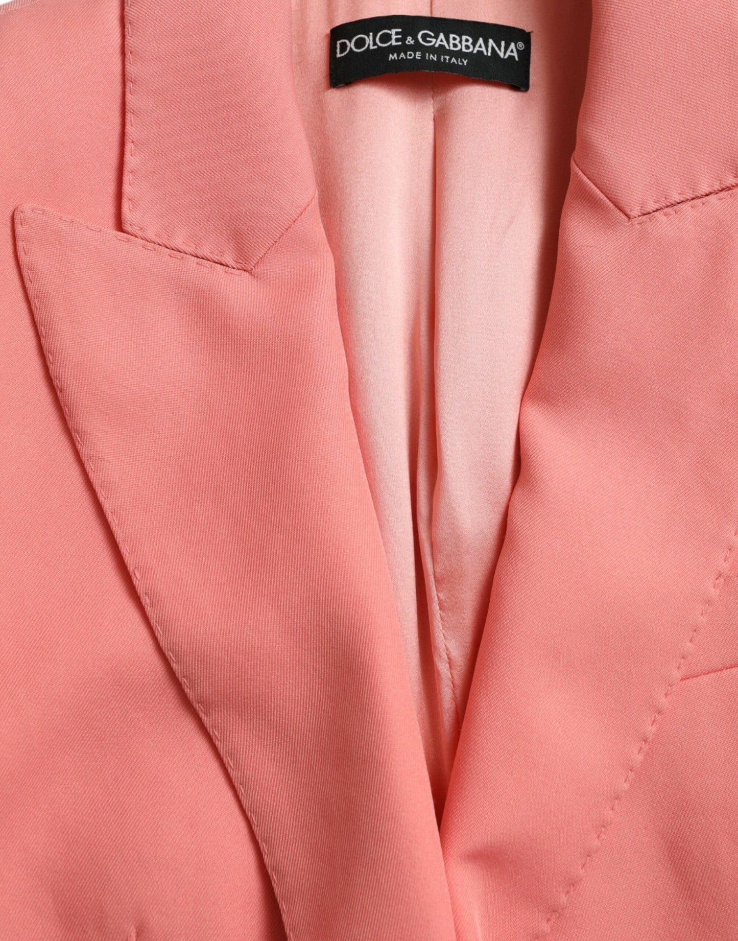 Dolce & Gabbana Chic Pink Peak Lapel Blazer - Arichezz.store