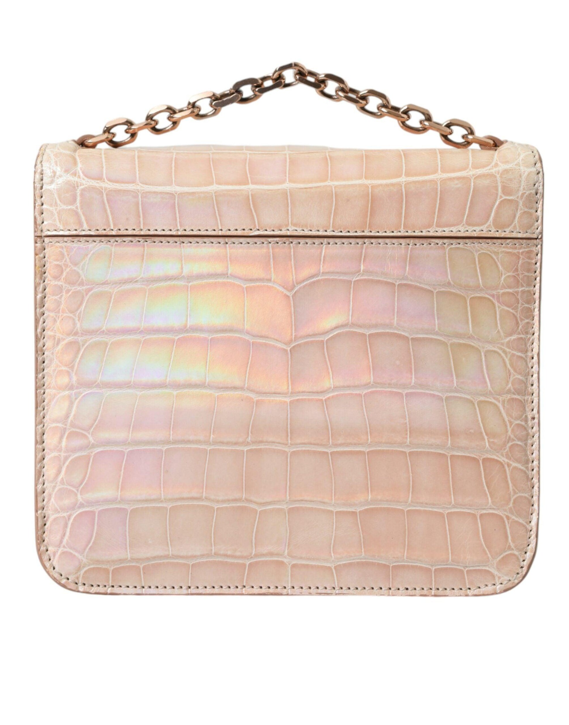 Balenciaga Elegant Mini Chain Beige Clutch for Evening Elegance - Arichezz.store