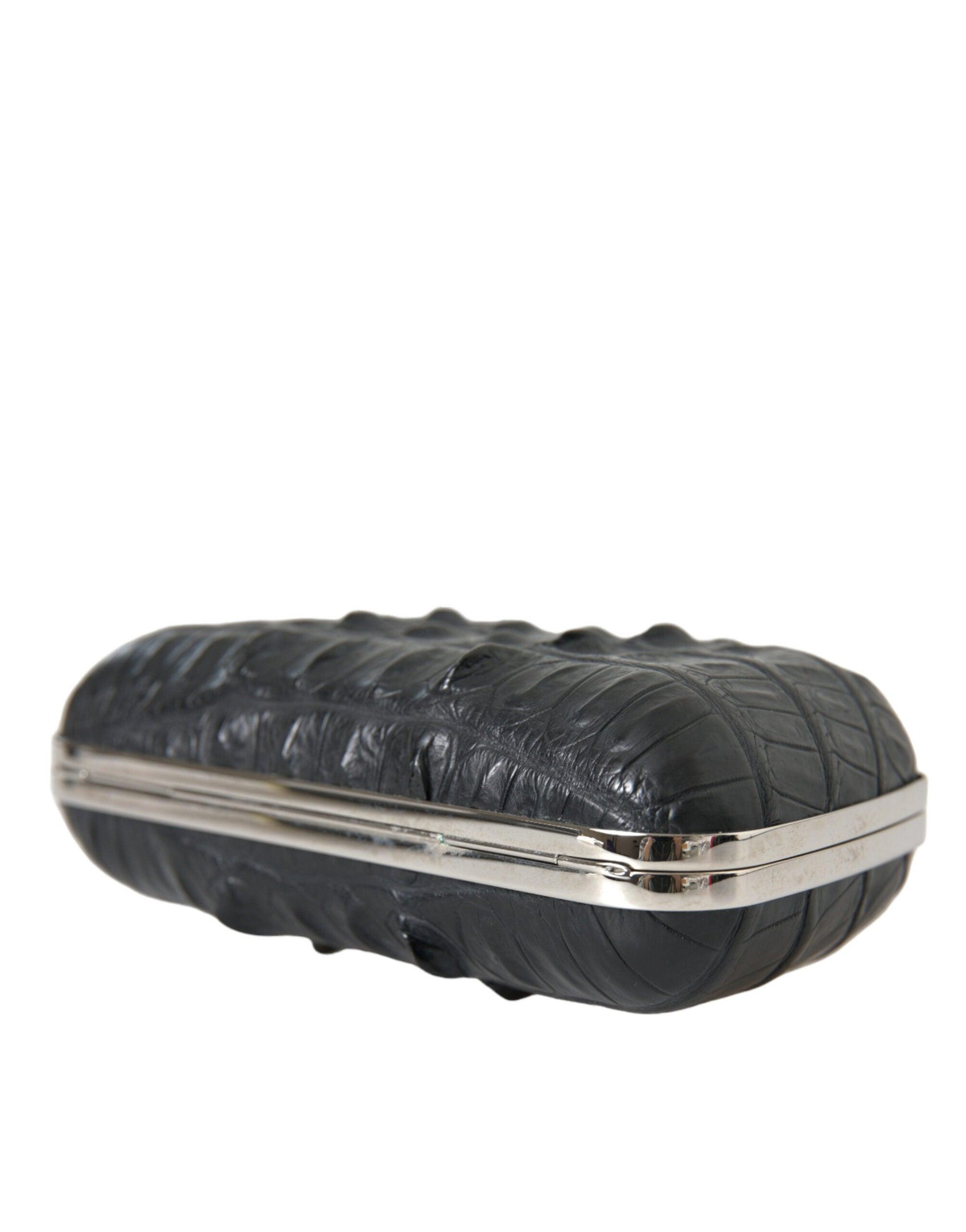 Balenciaga Elegant Crocodile Leather Evening Clutch - Arichezz.store