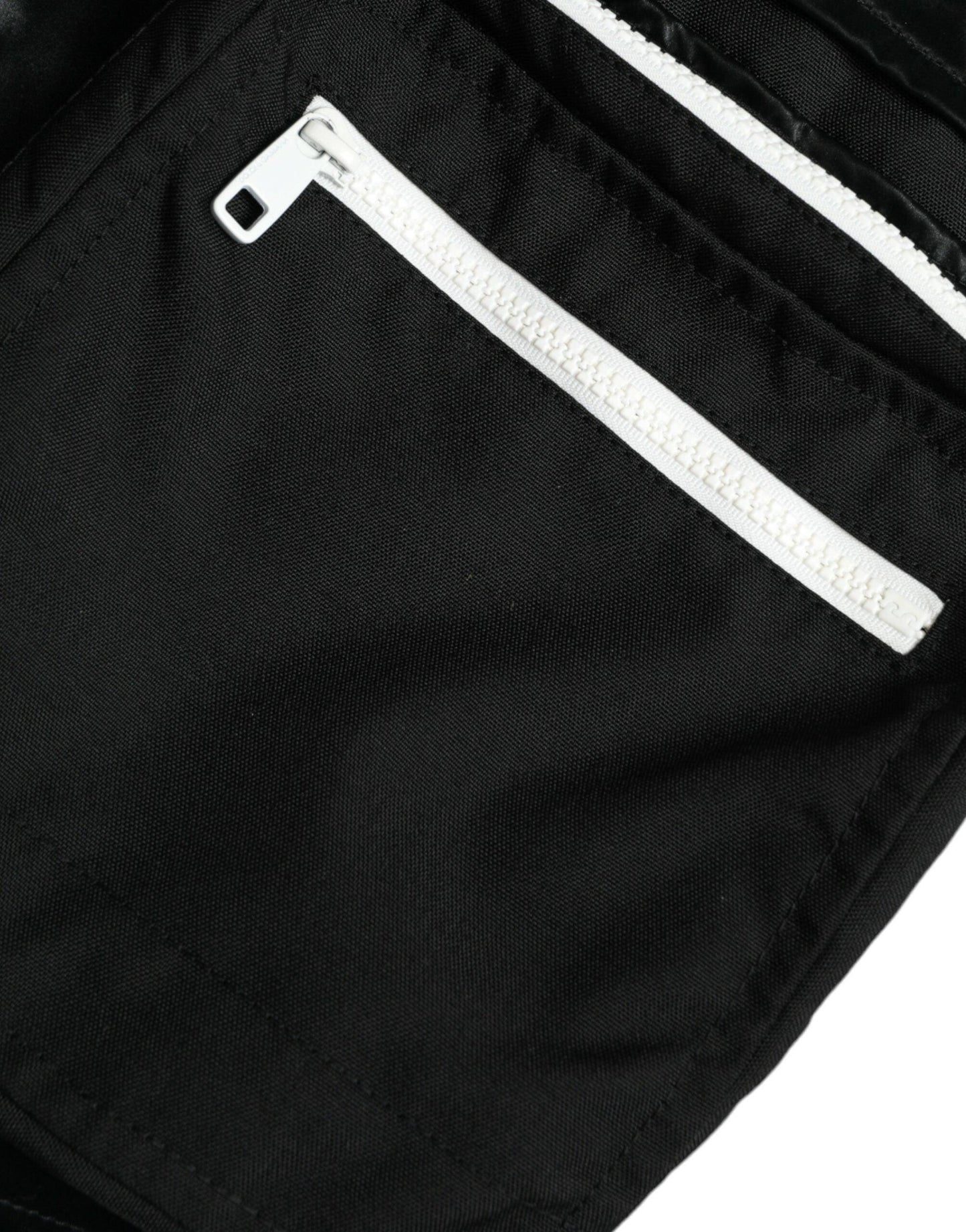 Dolce & Gabbana Black Nylon Cargo Jogger Men Sweatpants Pants - Arichezz.store