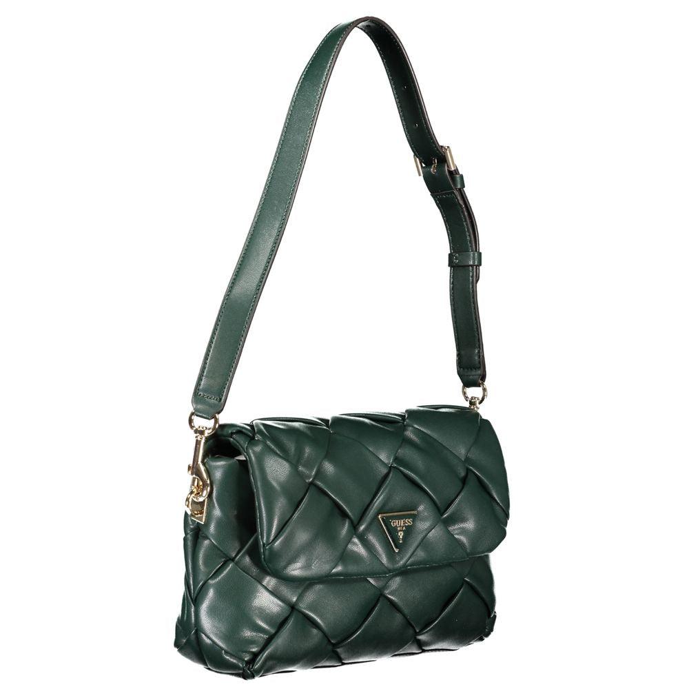 Guess Jeans Green Polyethylene Handbag - Arichezz.store