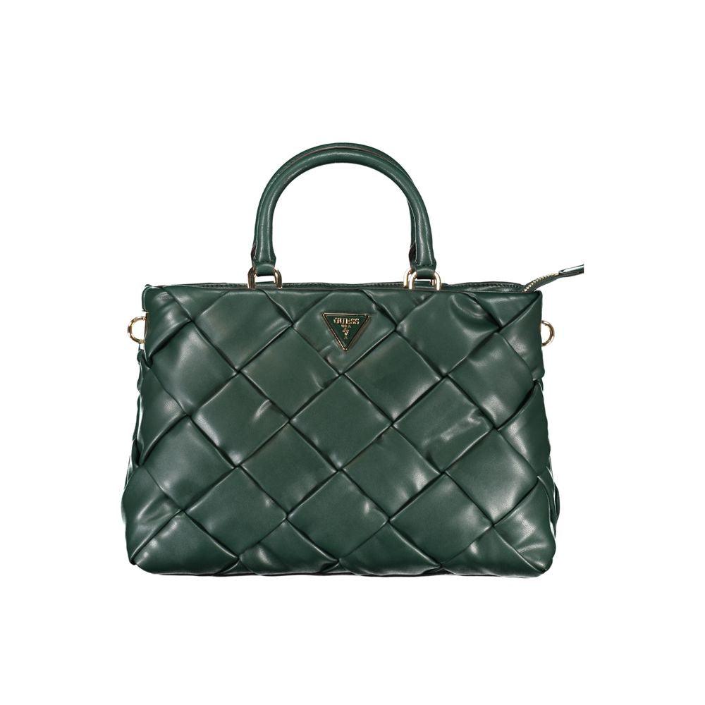 Guess Jeans Green Polyethylene Handbag - Arichezz.store