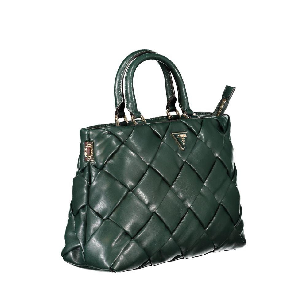 Guess Jeans Green Polyethylene Handbag - Arichezz.store