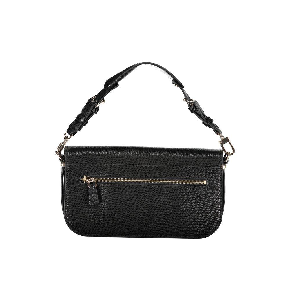 Guess Jeans Black Polyethylene Handbag - Arichezz.store