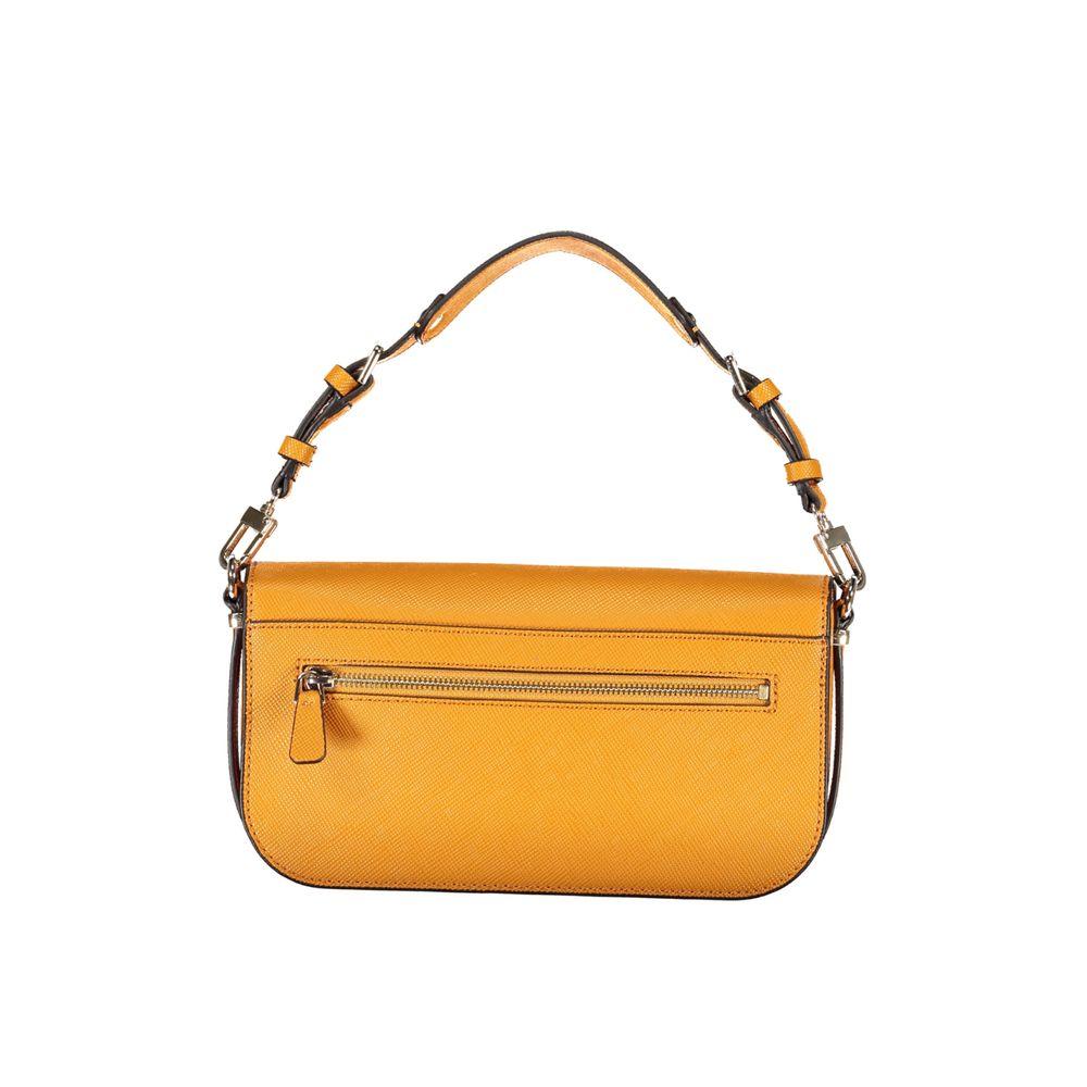 Guess Jeans Orange Polyethylene Handbag - Arichezz.store