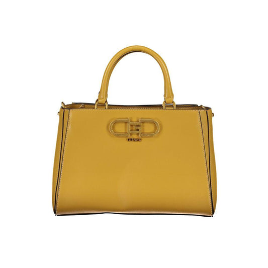 Guess Jeans Yellow Polyethylene Handbag - Arichezz.store