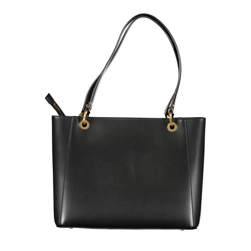 Guess Jeans Black Polyethylene Handbag - Arichezz.store