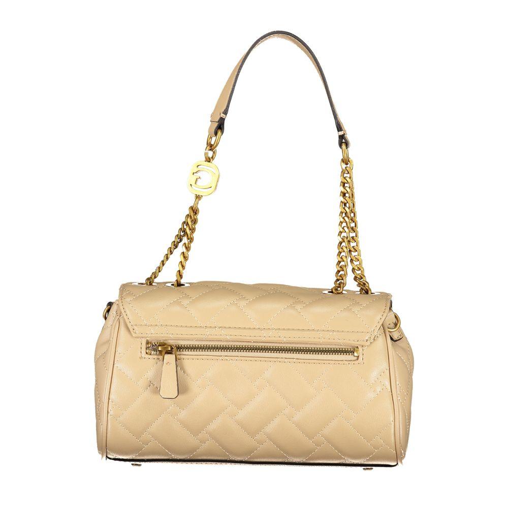 Guess Jeans Beige Polyethylene Handbag - Arichezz.store