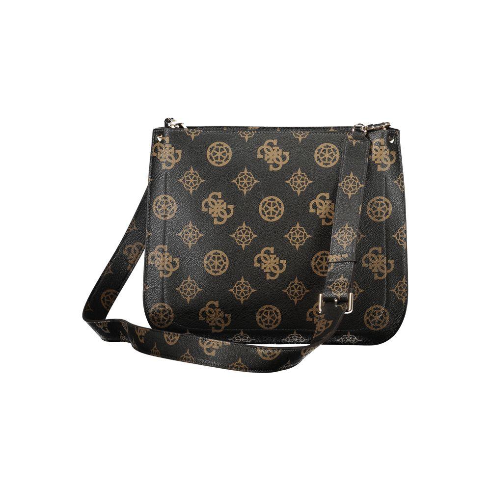 Guess Jeans Brown Polyethylene Handbag - Arichezz.store