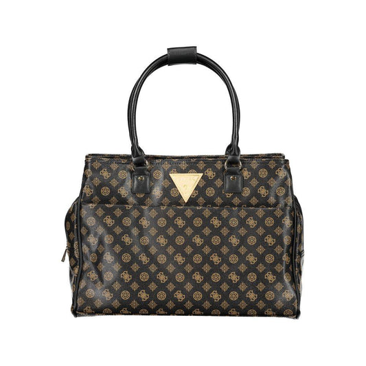 Guess Jeans Brown Polyethylene Handbag - Arichezz.store