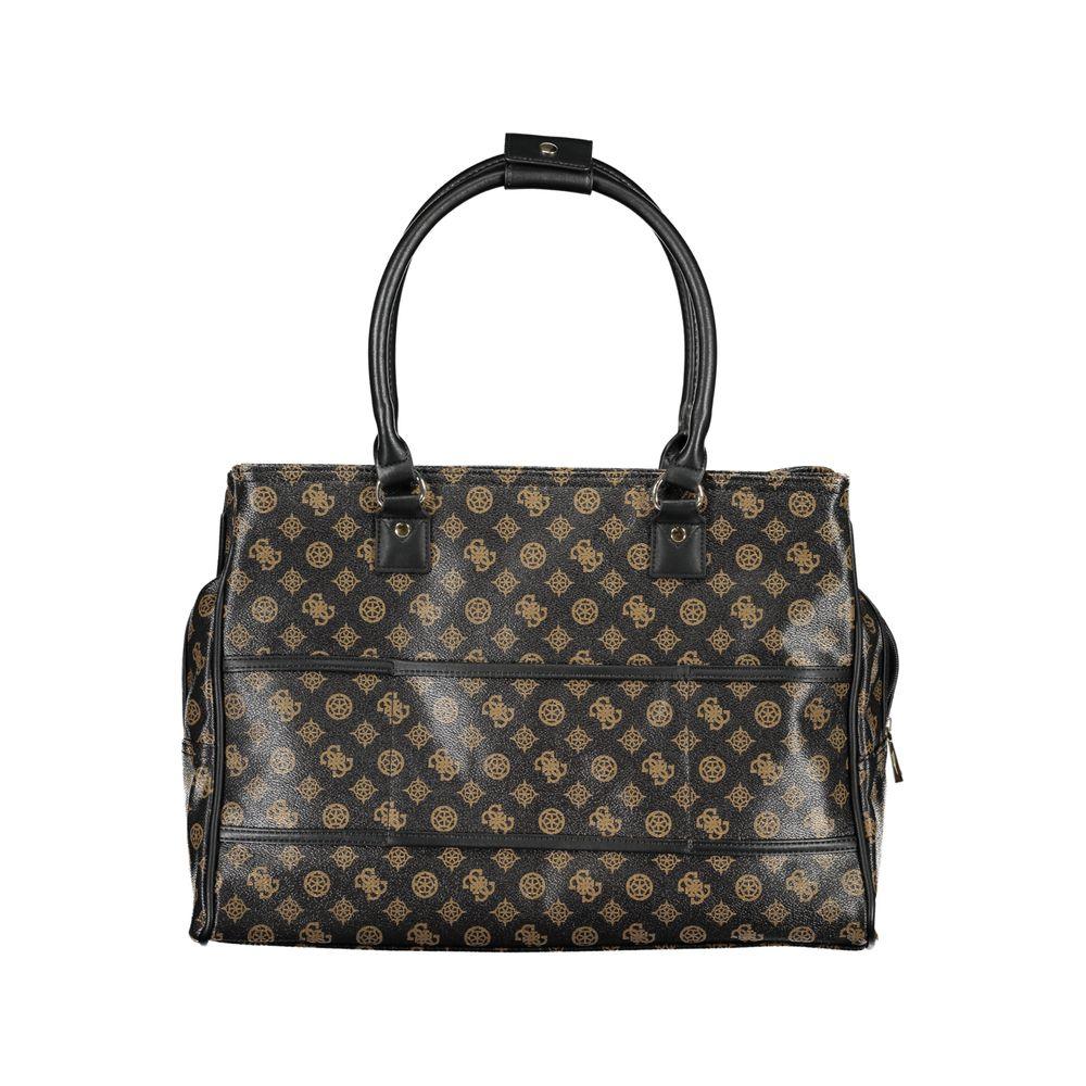 Guess Jeans Brown Polyethylene Handbag - Arichezz.store