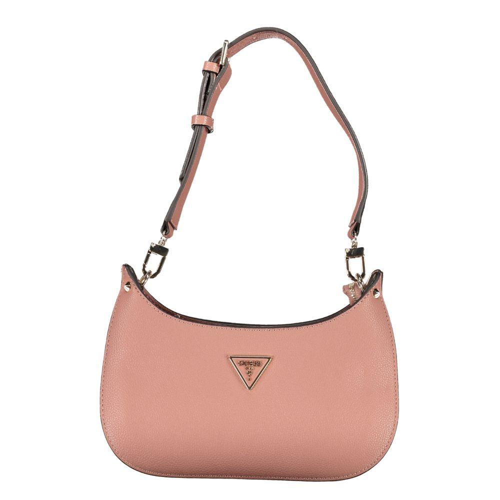 Guess Jeans Pink Polyethylene Handbag - Arichezz.store