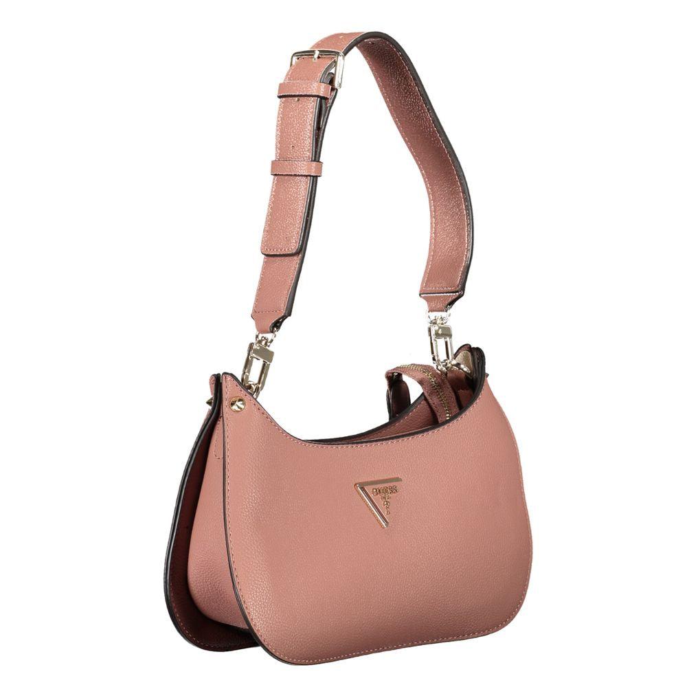 Guess Jeans Pink Polyethylene Handbag - Arichezz.store