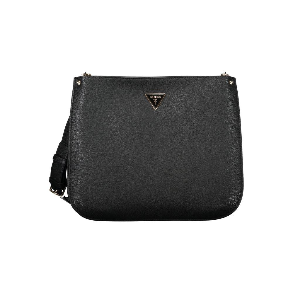 Guess Jeans Black Polyethylene Handbag - Arichezz.store