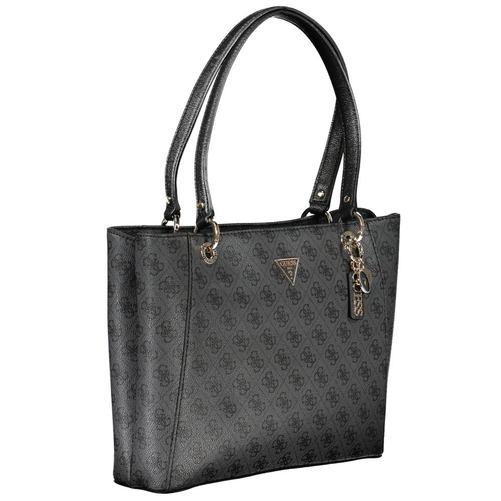 Guess Jeans Black Polyethylene Handbag - Arichezz.store