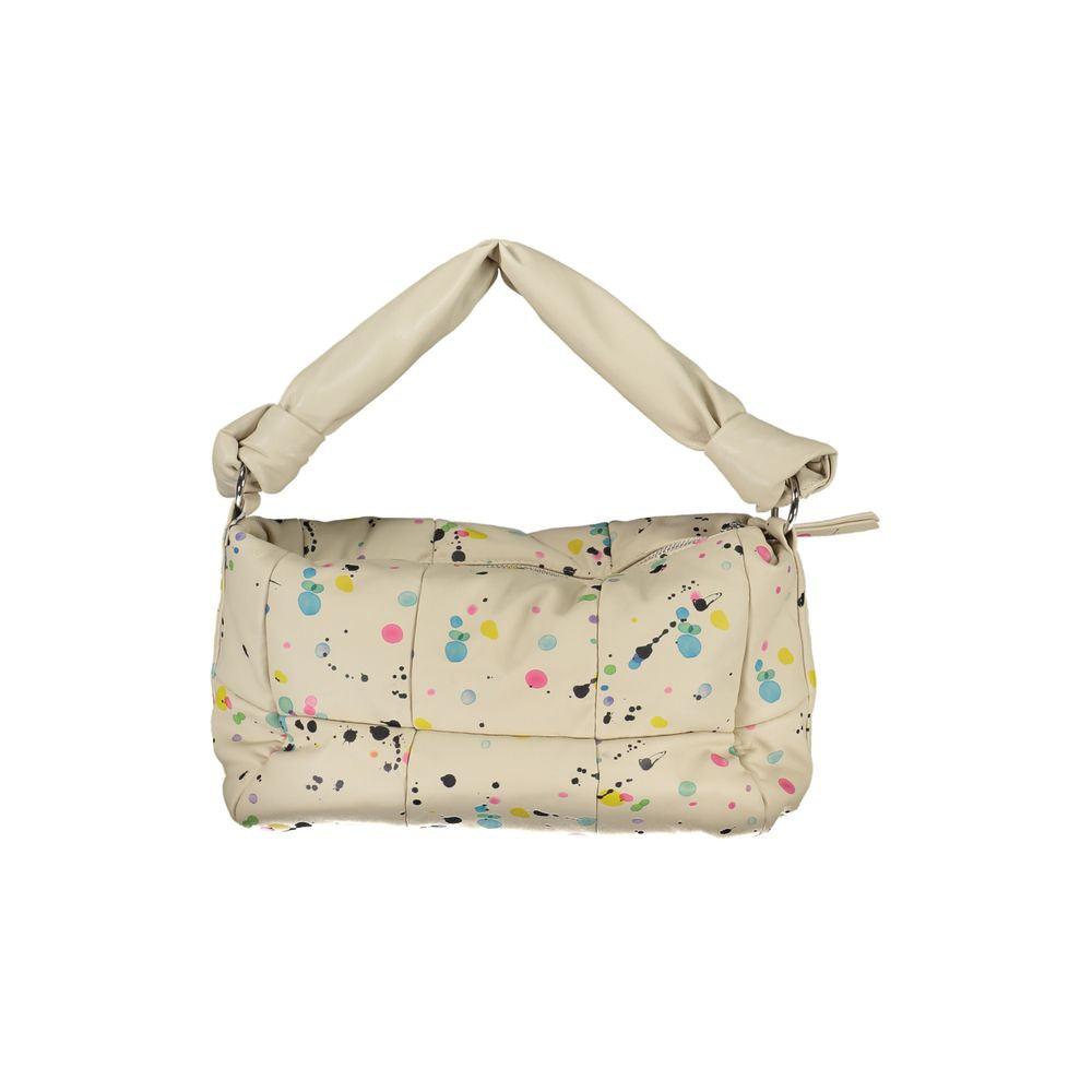 Desigual Beige Polyethylene Handbag - Arichezz.store