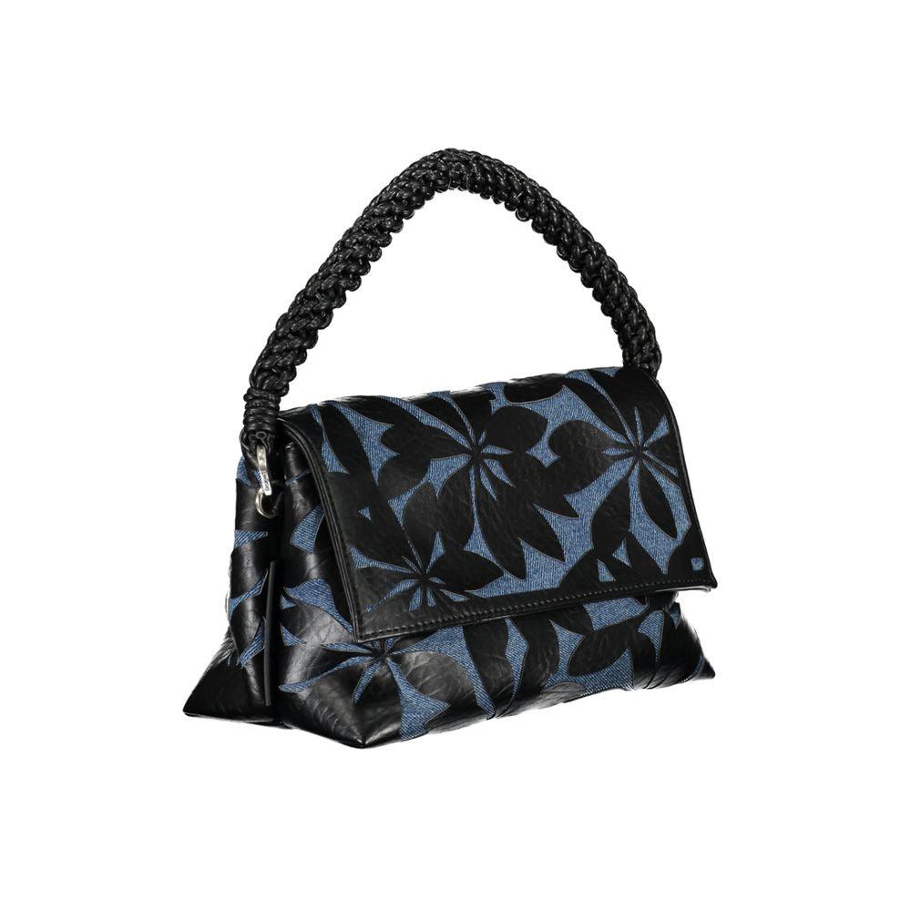 Desigual Black Polyethylene Handbag - Arichezz.store