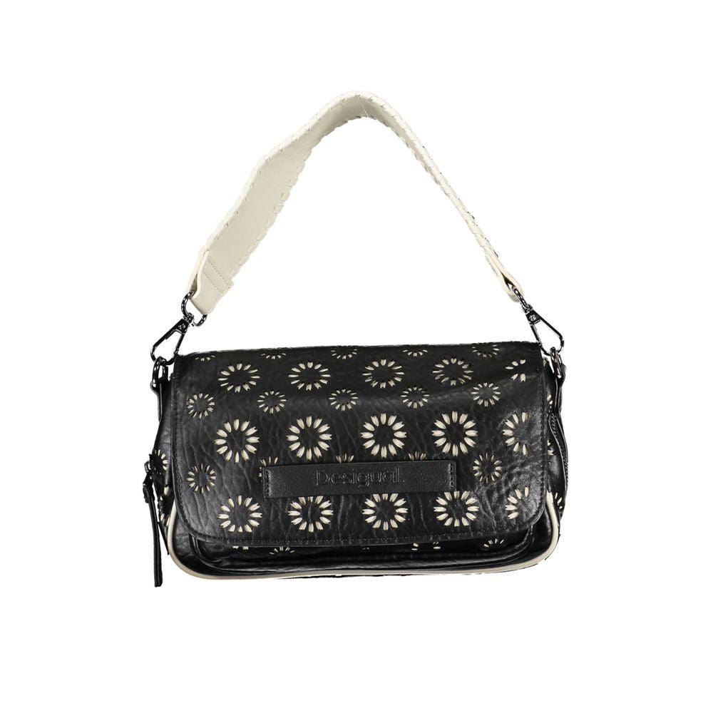 Desigual Black Polyethylene Handbag - Arichezz.store