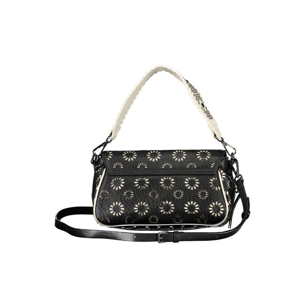 Desigual Black Polyethylene Handbag - Arichezz.store