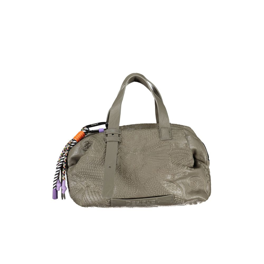 Desigual Green Polyethylene Handbag - Arichezz.store