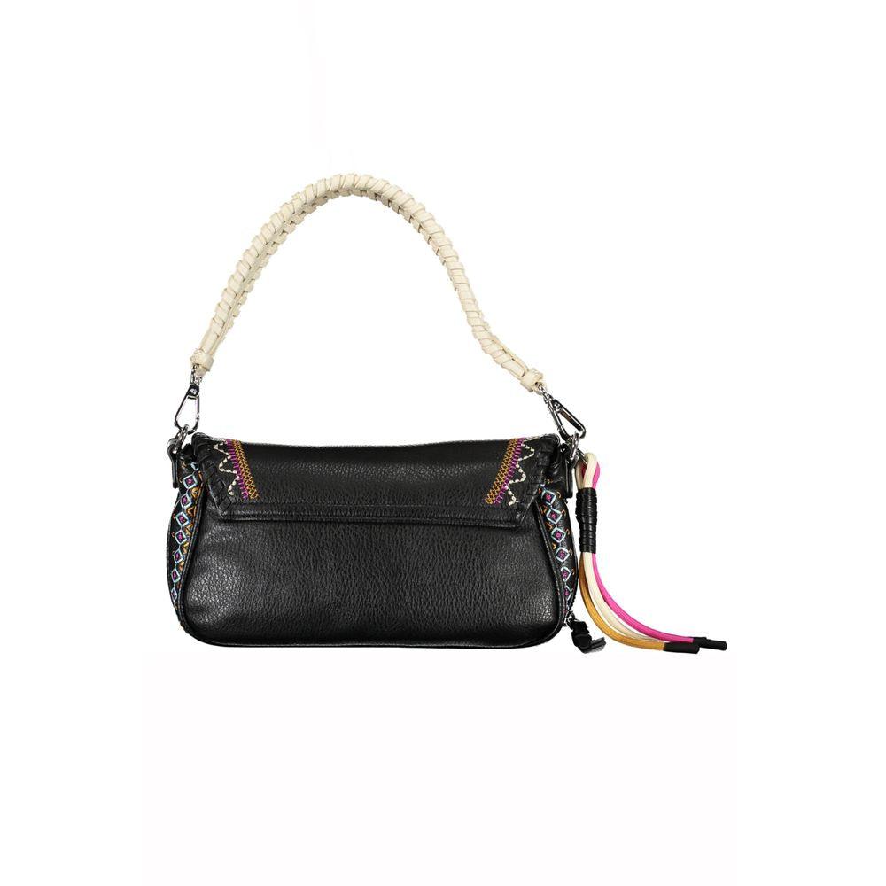 Desigual Black Polyethylene Handbag - Arichezz.store