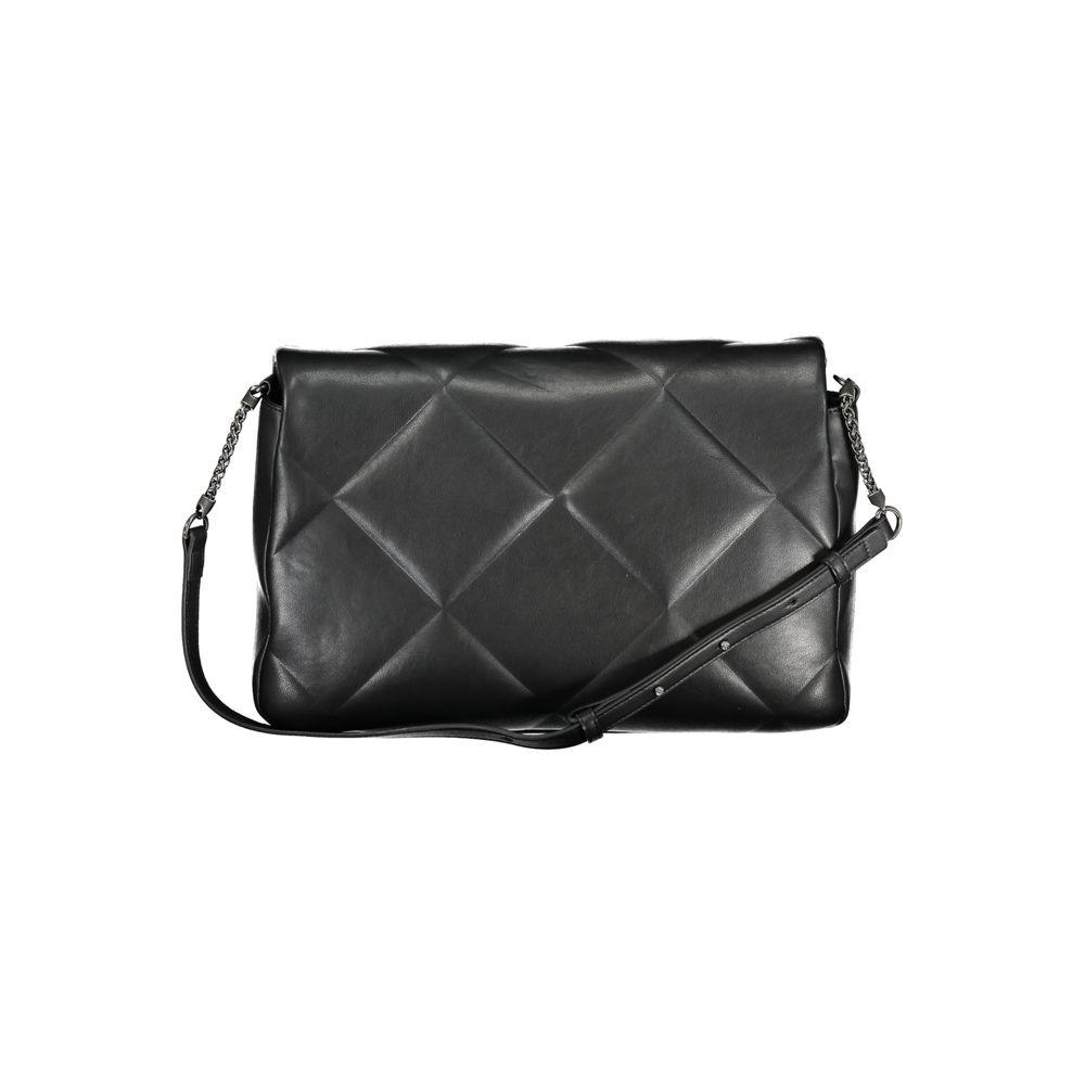 Calvin Klein Black Polyester Handbag - Arichezz.store