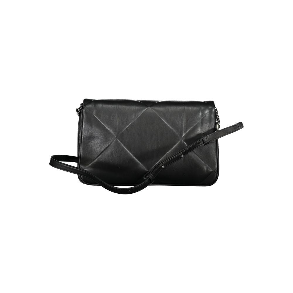 Calvin Klein Black Polyester Handbag - Arichezz.store