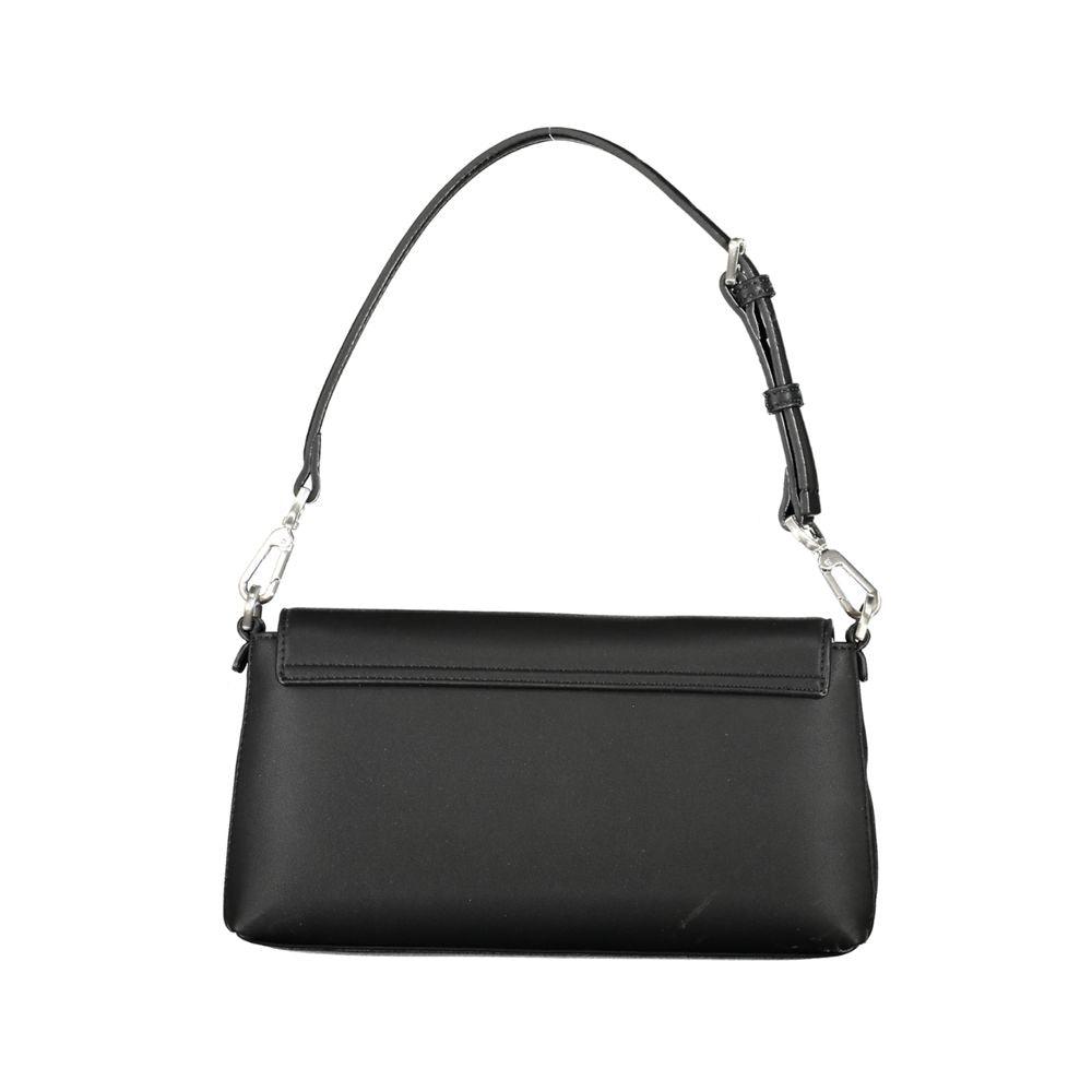 Calvin Klein Black Polyester Handbag - Arichezz.store